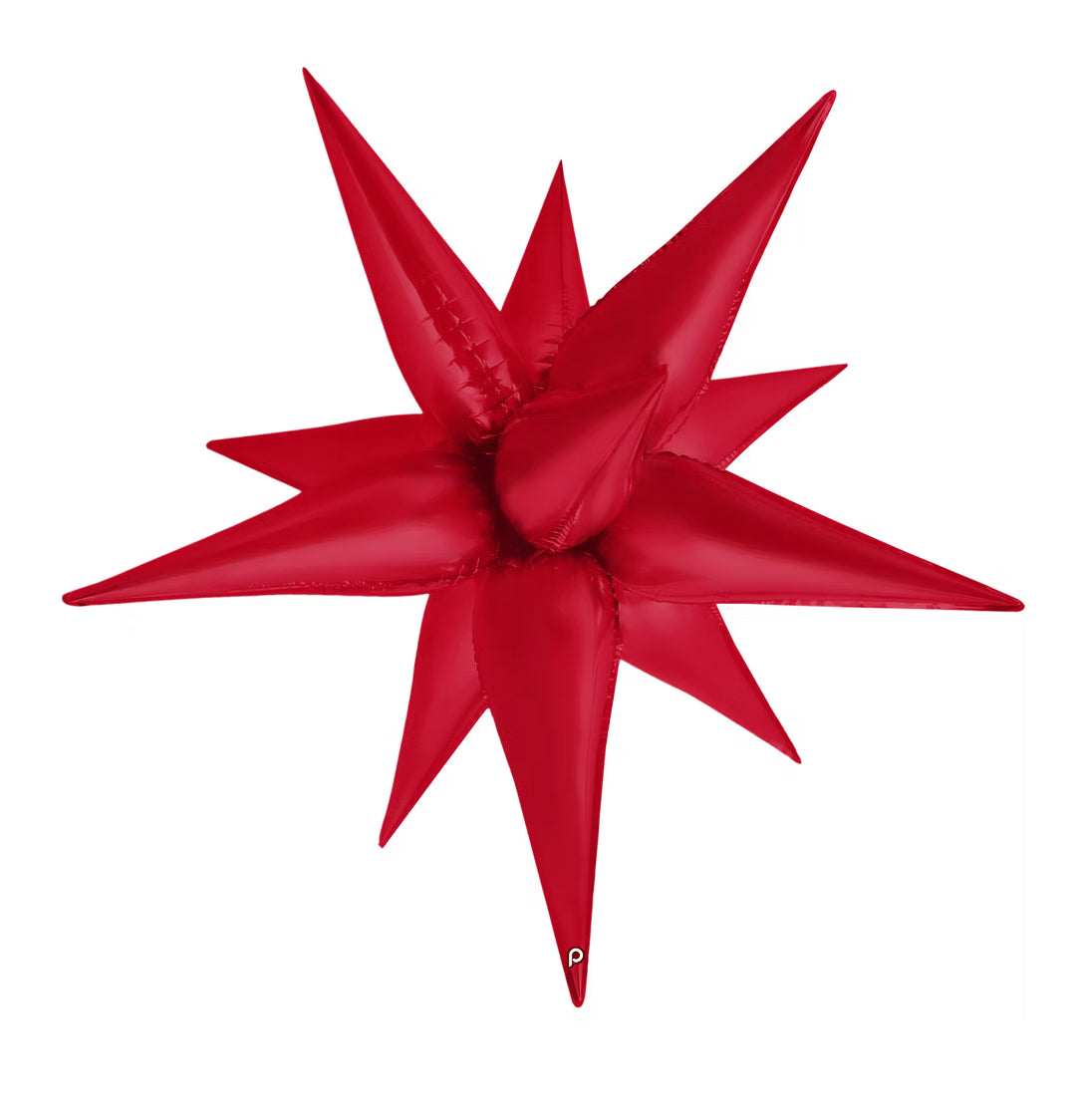 PRIMA 40" Red Satin Starburst